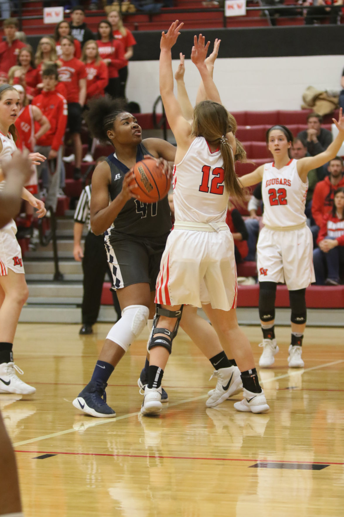 Gallery: Girls basketball sectional - Kankakee Valley vs Michigan City